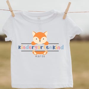 Kindergartenkind, T-shirt Kindergarten, Geschenkidee, Personalisiert, kleine Entdecker, mein erster Tag im Kindergarten, Abenteuer Kita