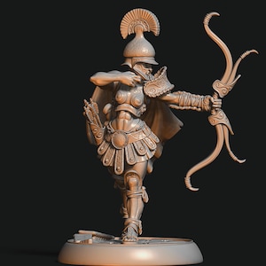 Hypolita, Toxotai Heroine - Greek Empire, Ancient Greece, The Good Brick | 3d printed tabletop