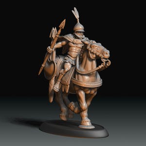Landriders, Sarissophoroi Cavalry - Greek Empire, Ancient Greece miniatures, The Good Brick | 3d printed tabletop