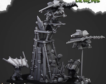 Flying Steppe Goblins - Highlands Miniatures | 3d printed Tabletop Miniatures