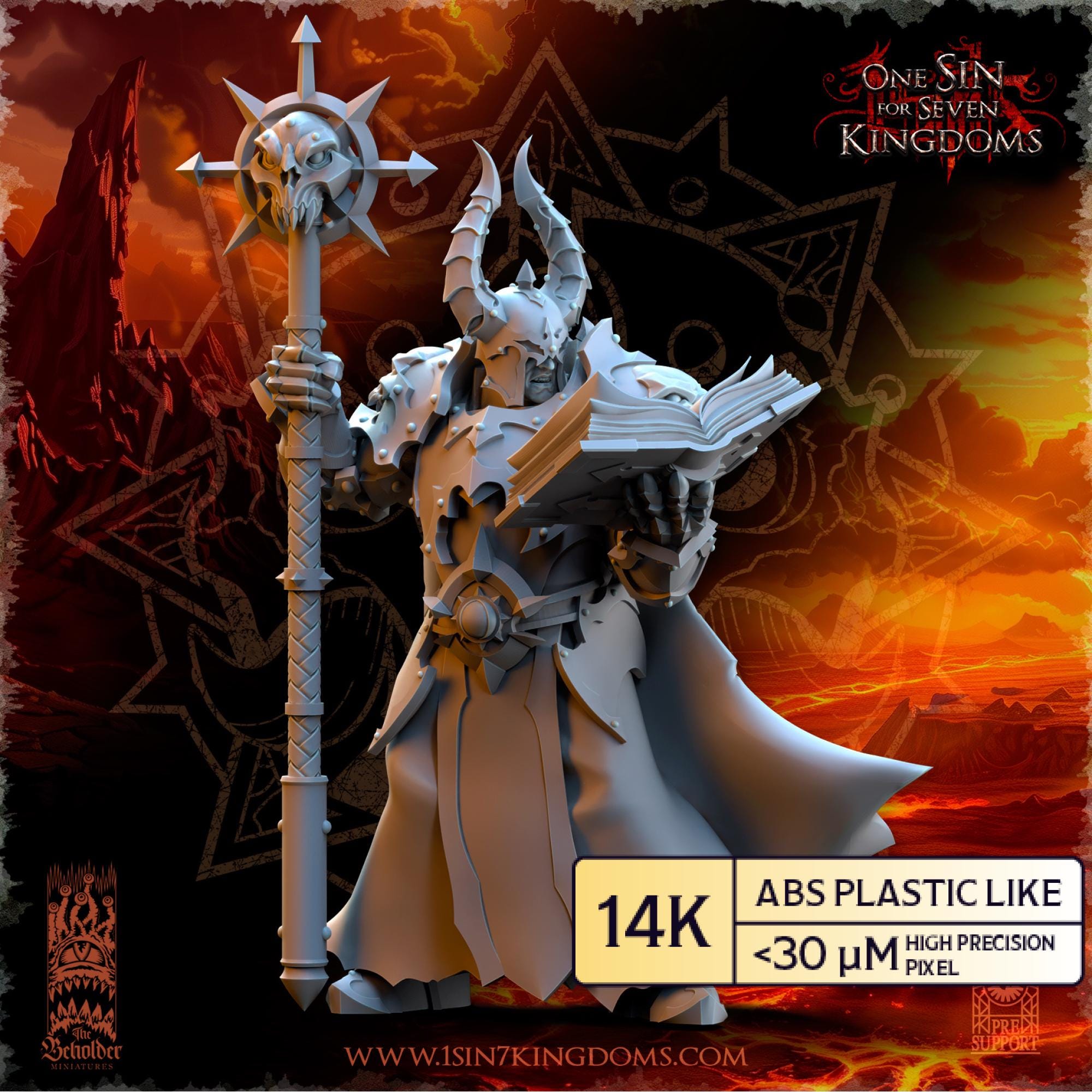Figurine exclusive sorcier du chaos games day 2010. Figurine rare - Collection
