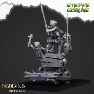 Steppe Goblors Roller - Highlands Miniatures | Tabletop Figures, The goblin tribes, goblins, goblin