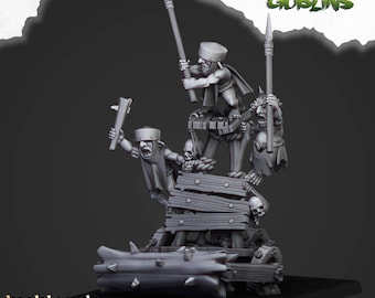 Steppe Goblors Roller - Highlands Miniatures | 3d printed Tabletop Miniatures