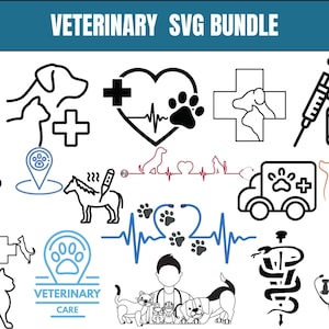 Veterinarian SVG Bundle| Future Veterinarian| Animals Svg| Pet Doctor Svg| Doctor Svg| Animal Doctor Svg| Dog Svg| Cat Svg| Small Animals.