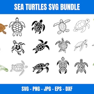 TURTLE SVG, Sea Turtle Svg, Sea Turtles DESIGNS Clipart, Turtle Svg files for Cricut, tortoise svg, Turtle png, turtle silhouette cricut.