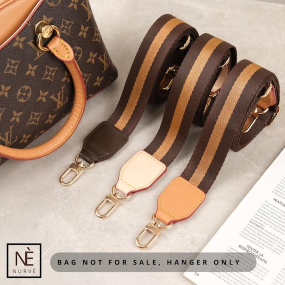 Vachetta Leather Adjustable 1.5 inc Wide Bag Strap Crossbody Strap – Purse Shoulder Strap, Replacement Accessory for Handbag