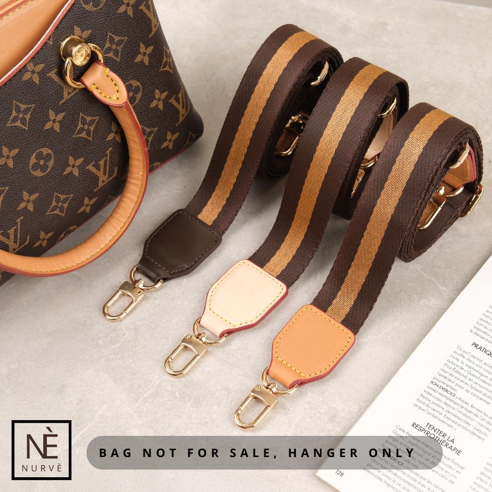 ビンテージLouis Vuitton ダークブラウン レザーストラップ LOUIS