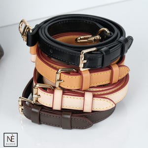 Adjustable Vachetta Leather strap, Strap for Speedy, Leather Bag Strap,  Crossbody Leather Strap, Alma strap, Speedy Conversion