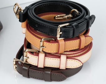 Vachetta Leather Bag Strap: Adjustable Crossbody Replacement for Speedy & Alma