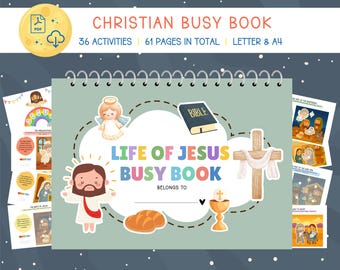 Leben Jesu Fleißiges Buch: Christliches Beschäftigungsbuch (PDF Download)