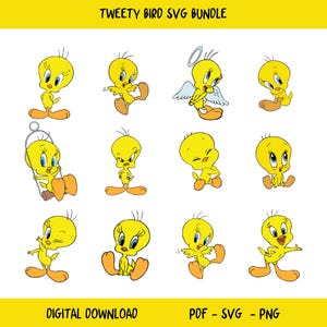 Clipart dessin animé, fichiers image, chemises SVG, personnages de dessins animés Svg, lot Svg oiseau, SVG en couches, lot Svg dessin animé, Mug Forr Svg