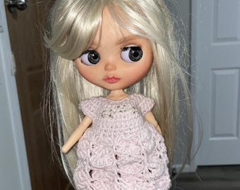 Blythe 2 Piece Crochet and Embroider Outfit