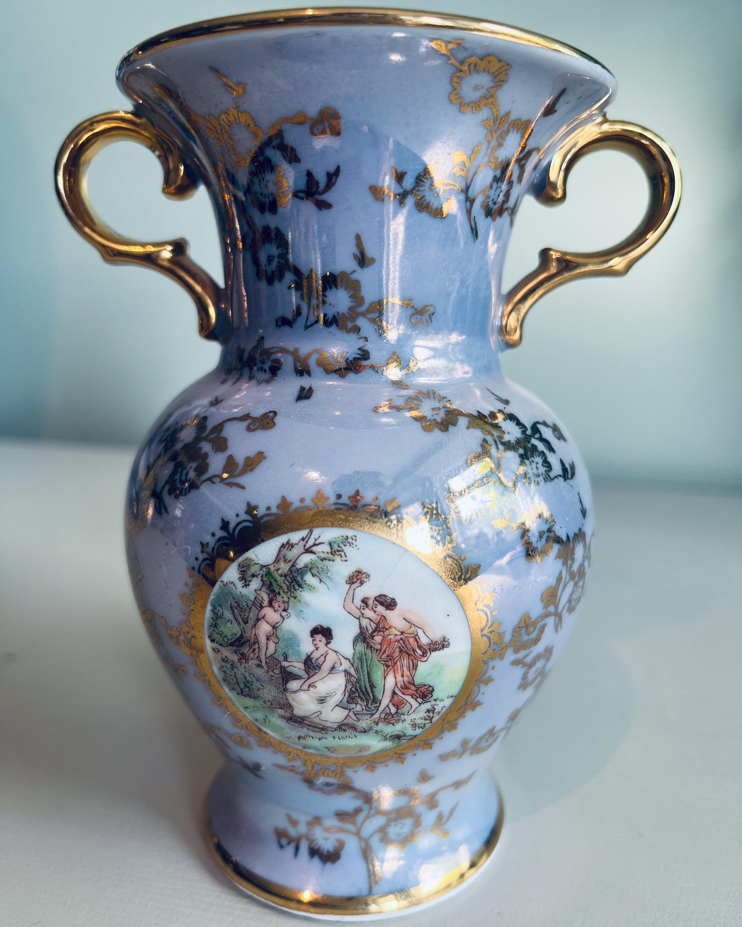 Antique dresden vase - Etsy 日本