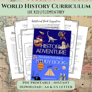 Comprehensive UK KS2 World History Curriculum - 34 Week Lesson Plan | Printable History Resources | Homeschool History