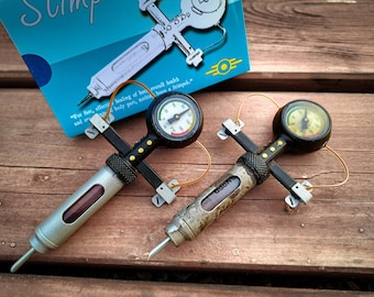 Replika Stimpak – Postapokaliptyczny dodatek do cosplayu – Dekoracja Wasteland – Kolekcjonerski prezent dla gracza