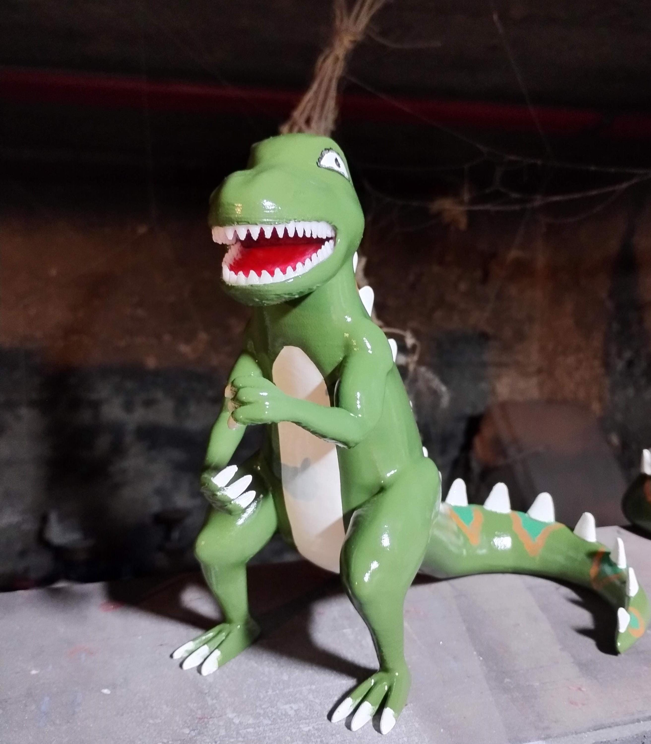 Fallout:New Vegas ディンキー ・ザ・Tレックス スタチュー Fallout New Vegas Dinky the T-Rex Statue – Official Bethesda