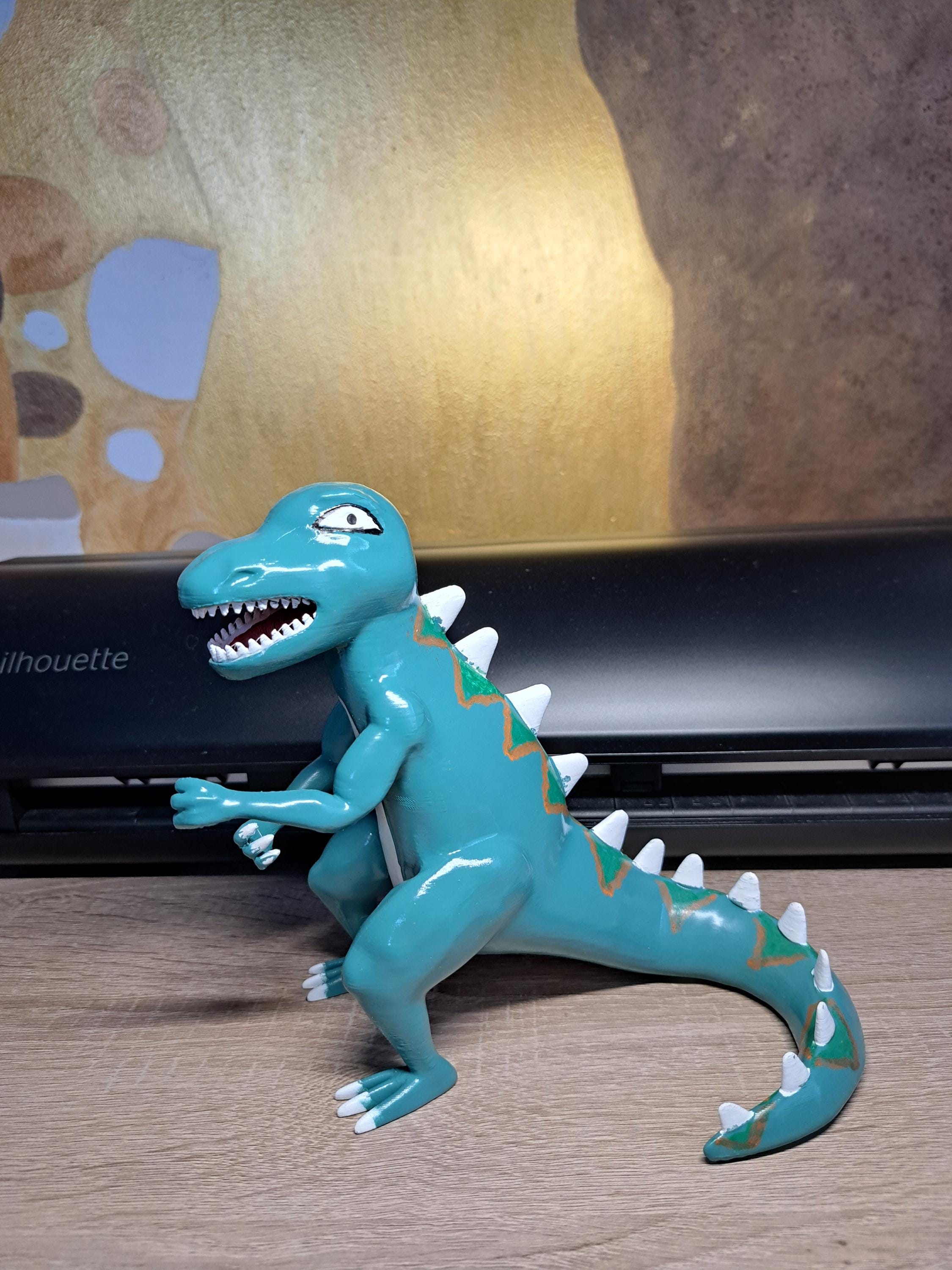 Dinky the T-rex Souvenir From the Westland Game – Post-apocalyptic