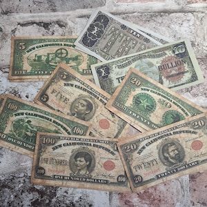 Authentische NCR Dollars 10 Bullion Replica Set für Ödland Sammler Gelddollar Ödland Geschenk Gadget Souvenir