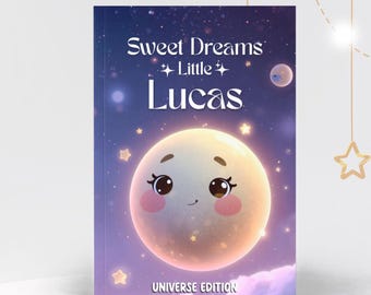 Baby Gift, Personalized Children’s Book with Planets & Rockets, Custom Name Book, Goodnight Little Name, Bedtime Storybook with 30 Pages