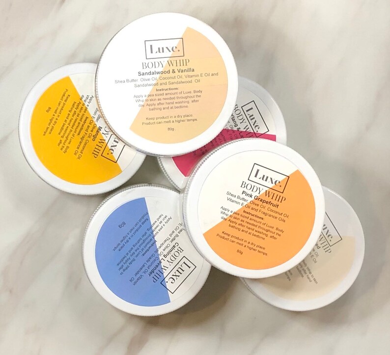 Whipped Body Butter Pick Your Scent Shea Butter Cream Etsy