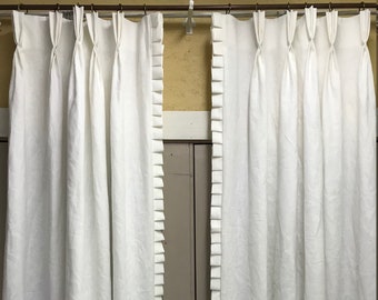 Single Pleat Curtain Etsy