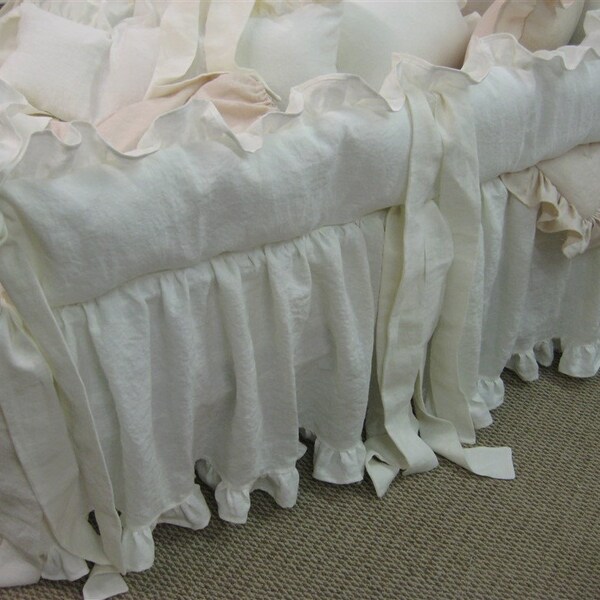 Ruffle Crib Bedding Etsy