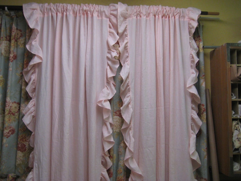 Crib Bedding Separates in Baby Pink Washed Linen-Custom | Etsy