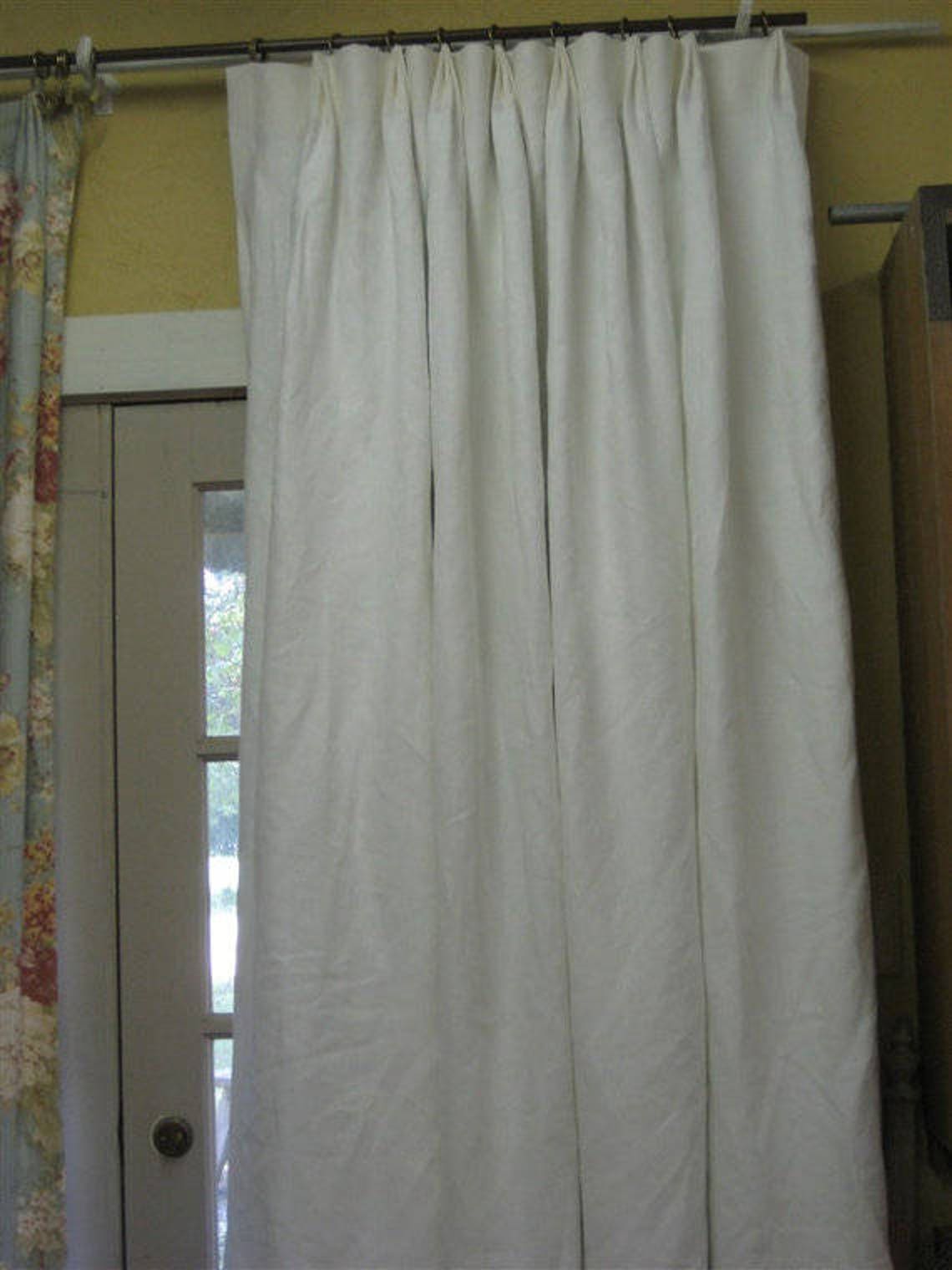 Linen DraperySeamstress for your Drapery2 Lined Drapery Etsy