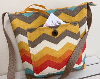 Cheveron Purse