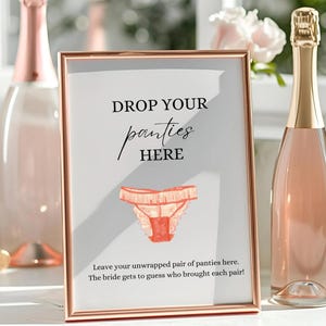 Bachelorette Cards Party Game Printable Card Bachelorette Game Party Panty