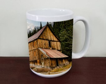 Alta Mining Colorado Mug, Colorado photo, custom mug, coffee mug, tea mug, colorado art, mining art