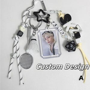 Stray Kids Custom K-Pop Keychain – Personalized K-Pop Fan Gift,BTS New Jeans EXO  NCT, Bag, Backpack, Purse Accessory, Txt, ehp,svt,skz,svt