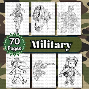 70 Pages / Coloring Book/ Coloring Pages for Kids/ PDF File/ Digital Download/ A4 Size/ Kids Coloring Activity/ Coloring Pages/ Birthday