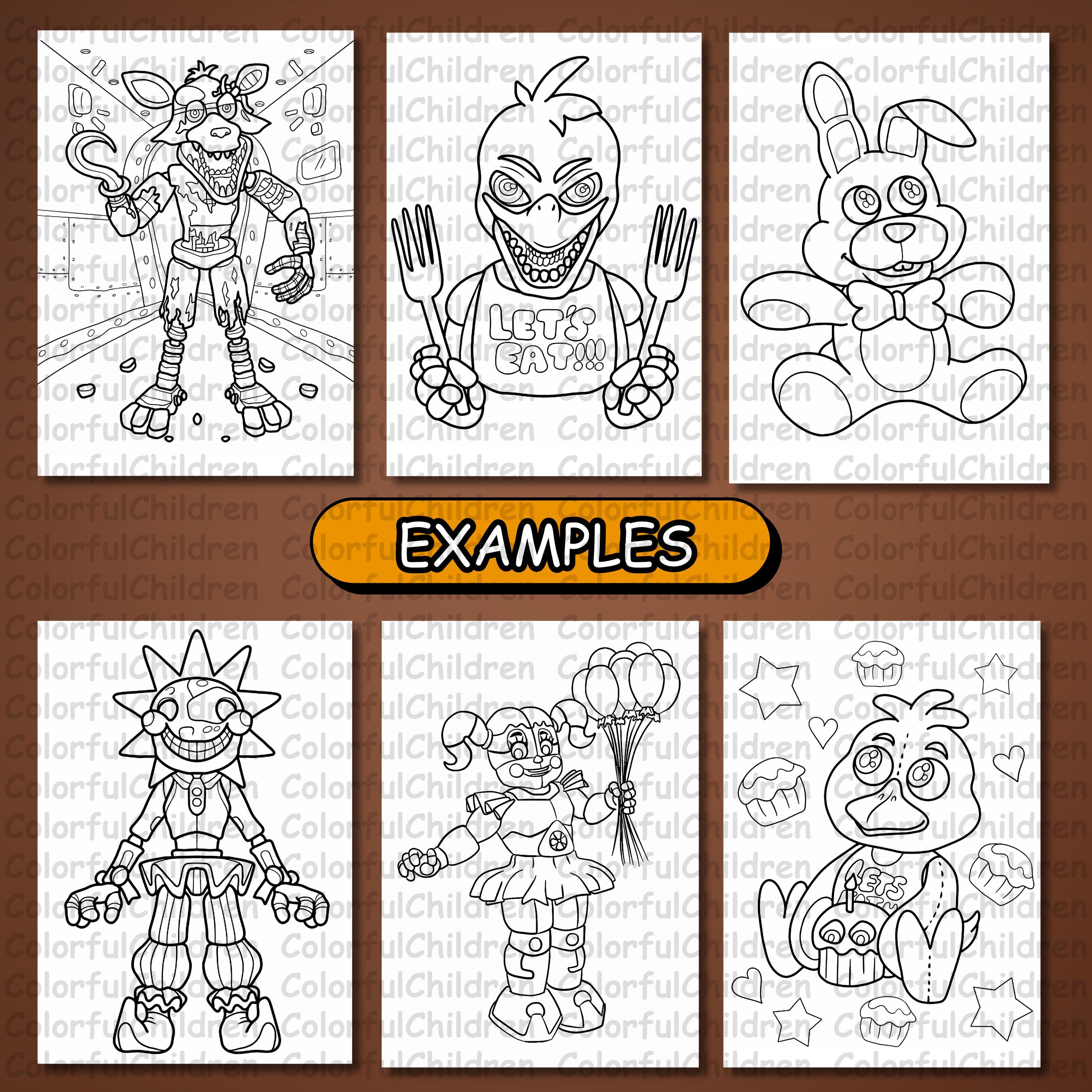 Coloring Pages Packet.pdf 80 Pages/ Coloring Book/ Coloring Pages for Kids/ PDF File/digital ...