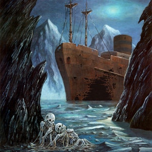 The wreck Acrylic painting image 1