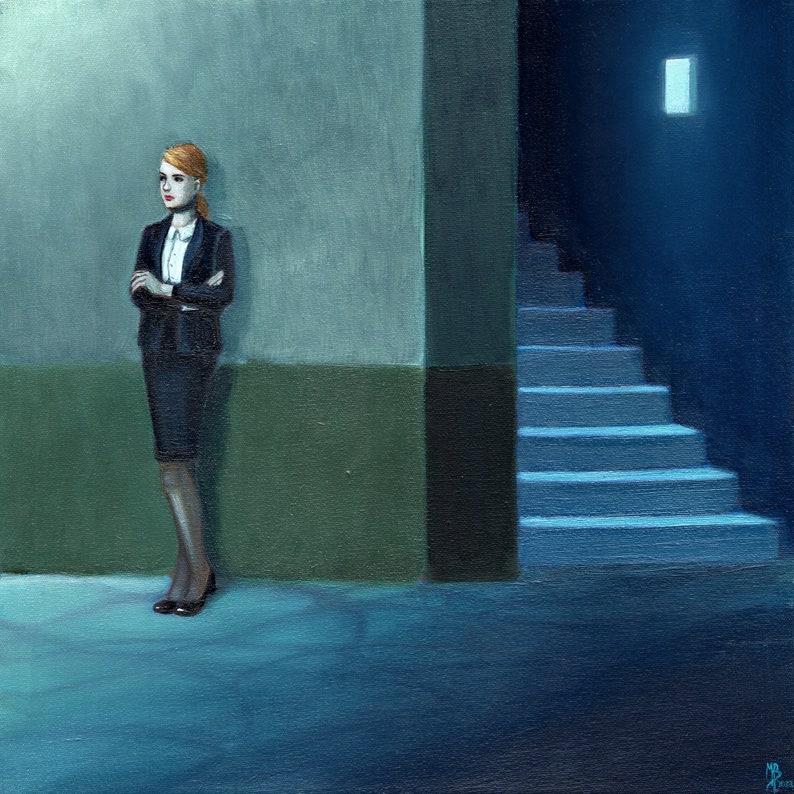 The Wait V oil painting image 1