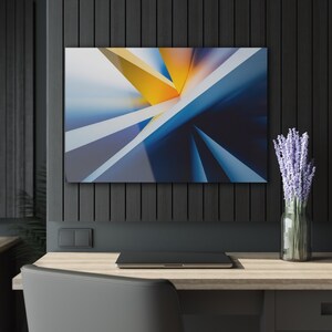 Acrylic Prints, Dynamic Color Flow Wall Art, French Cleat Hanging, Home Decor, Modern Abstract Art, Vibrant Artwork, Office Decor, Colorful