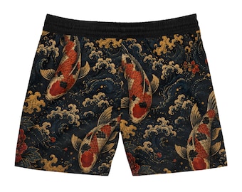 Men's Mid-Length Swim Shorts (AOP)