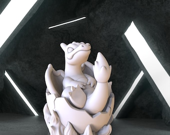 Charizard Figure Pokemon, Pokemon Digital 3D Model, Pokemon Stl 3D model design, Charizard Stl File for 3D Printing, Pokemon Digital STL