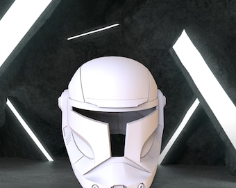 Republic Commando Helmet, Helmet STL Star Wars, Star Wars Digital 3D Model, Helmet Stl 3D model design, Star Wars Stl File 3D Printing
