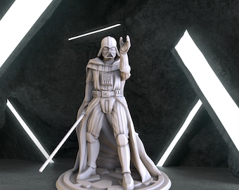 Darth Vader Figure, Star Wars Digital 3D Model, Darth Vader Stl 3D model design, Star Wars Stl File for 3D Printing, Star Wars Digital STL