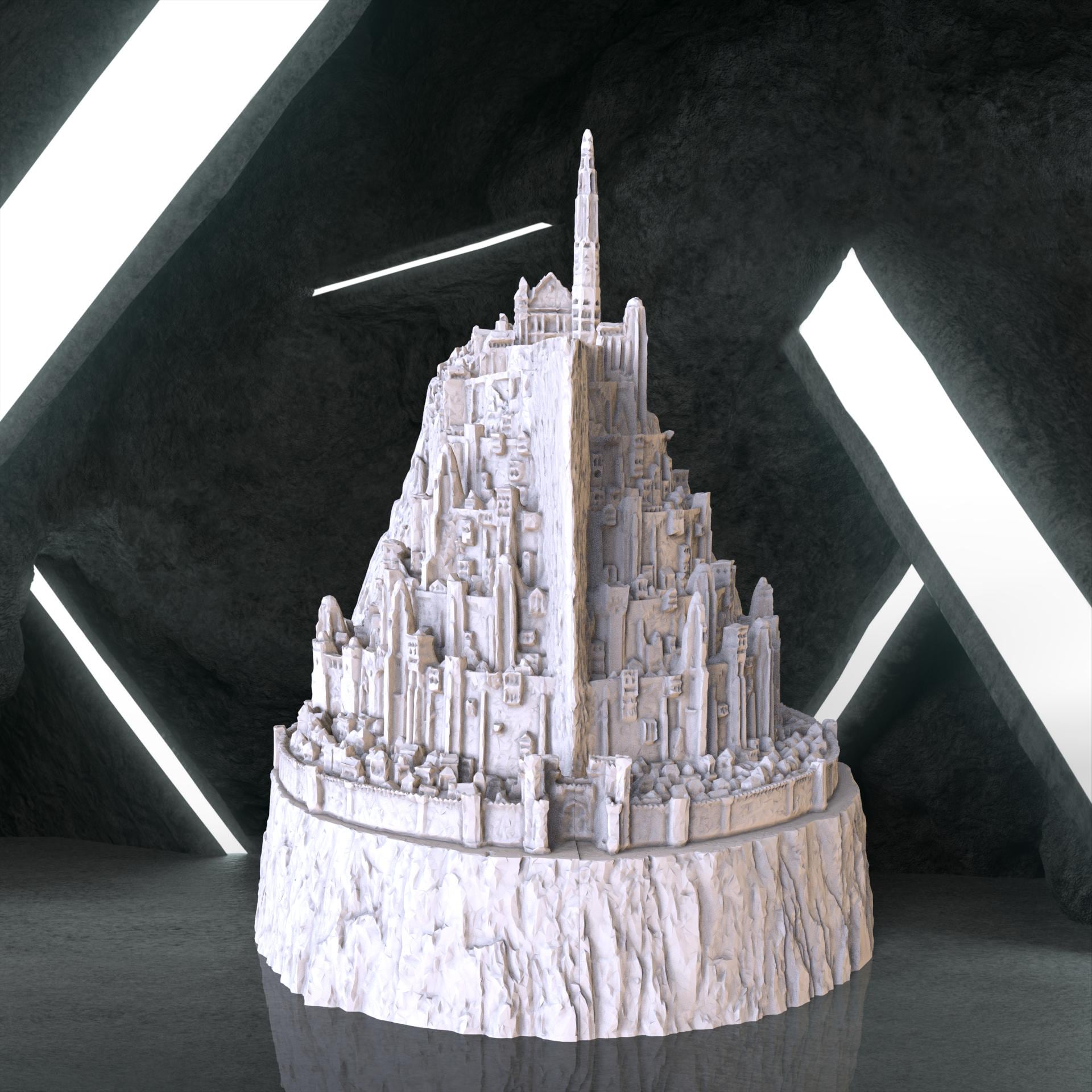Minas tirith model - Etsy 日本