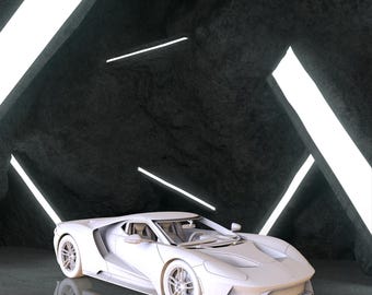 Gt Race Car Figure, Handsome car Digital 3D Model, Gt Car Figure Stl 3D model design, Car Stl File 3D Printing, Race Car Digital STL