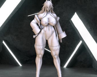 Beauty Girl of the Wolf Tribe NSFW, NSFW Woman Digital 3D Model, Nsfw Stl 3D model design, Woman Stl File for 3D Printing, Nsfw Digital STL