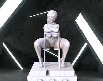 Jessie NSFW Figure, Pokemon Digital 3D Model, Pokemon Stl 3D model design, Jessie Stl File for 3D Printing, Pokemon Digital STL
