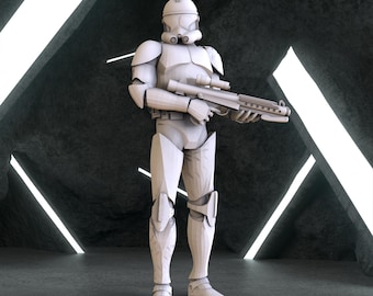 Stormtrooper Figure, Star Wars Digital 3D Model, Stormtrooper Stl 3D model design, Star Wars Stl File for 3D Printing, Star Wars Digital STL