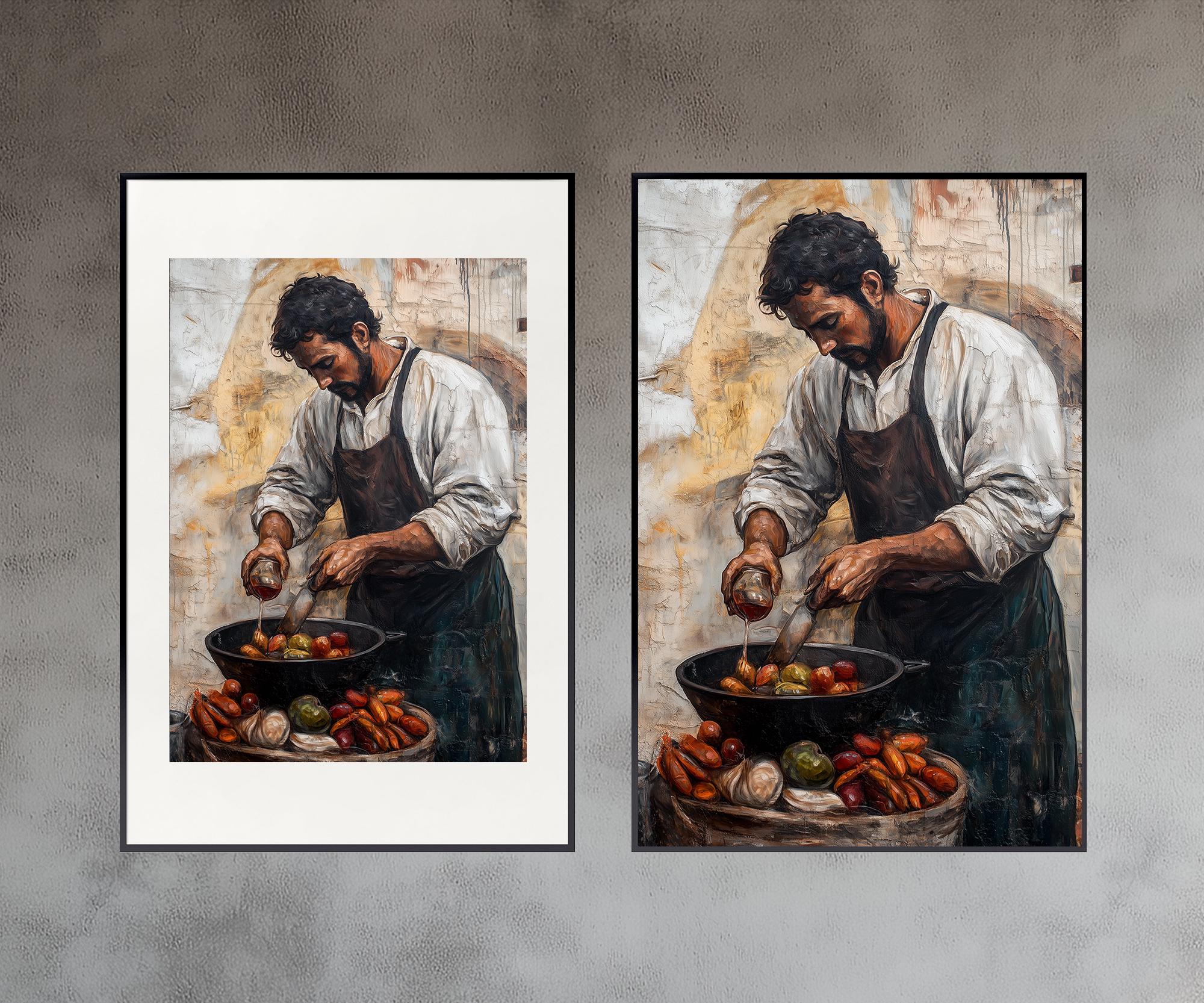 Spain Abstract Retro Spain Paintings, Spanish Wall Art, Flamenco Dance, Spanish Wine ...
