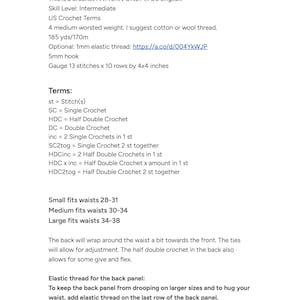 Herren Bikinihöschen gehäkelt, Herrenslip gehäkelt, Herrenslip gehäkelt (PDF-Muster) Bild 9