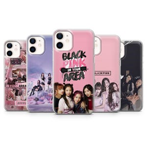 BlackPink Phone Case K-Pop Girl Group cover for iPhone 16E, Pro, 15, 14, 13, 12, Samsung S25, S23FE, A56, A16, Pixel 9Pro, 9a, 8A