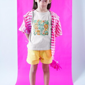 Camiseta infantil con animales del bosque, ideal para amantes de la naturaleza botánica, ideal para niños pequeños con animales del bosque, regalo cottagecore, ideal para jugar al aire libre.